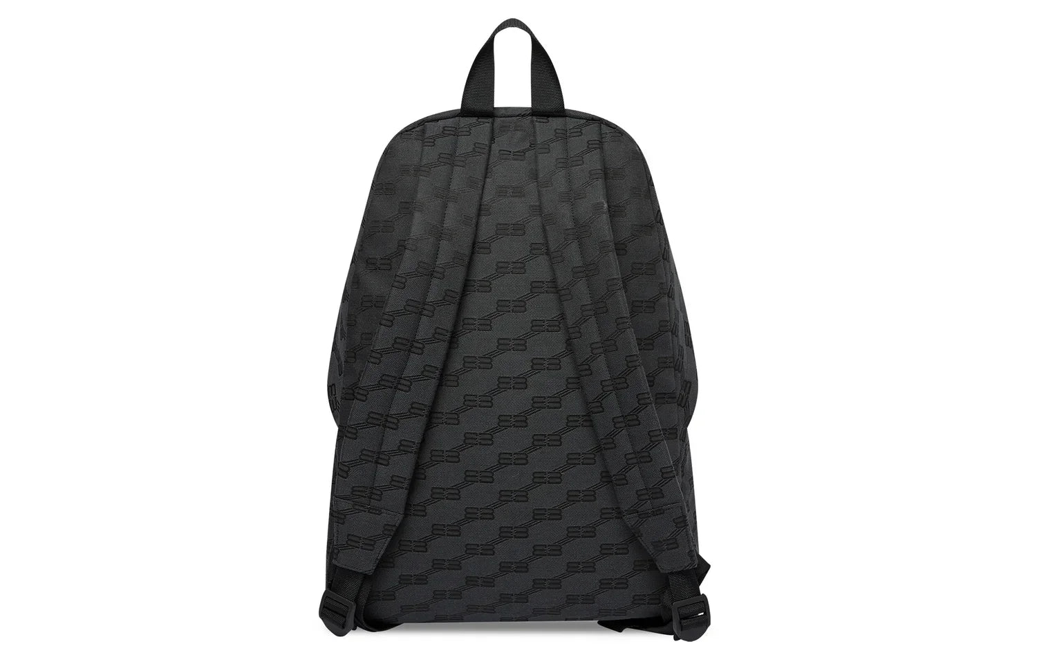 Balenciaga BB Monogram Signature Medium Backpack 'Black' 713044210HH1061